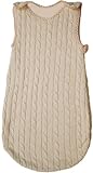 Tadpoles 0-6 Months Cable Knit Sleep Sack, Natural