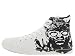 Converse Mens Chuck Taylor All Star Print Hi Black/Red Casual