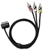 Scosche IPAV SneakPEAK Audio/Video Cable for iPad,iPod and iPhone - Synchronization Software - Retail Packaging - Black