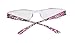 SOOLALA 4pc Pack Fashion Lightweight Printed Reading Glasses 7 Strength Available