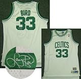 Larry Bird Signed Celtics White Adidas Jersey