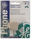 GE TL96130 Duplex In-Line Adapter (Almond)