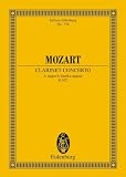 Produkt-Bild: Konzert A-Dur: KV 622. Klarinette und Orchester. Studienpartitur. (Eulenburg Studienpartituren)