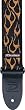 Dunlop D3811 Flambe Guitar Strap, Orange/Yellow