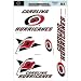 CAROLINA HURRICANES Removable & Reusable Team Logo STATIC WINDOW CLINGS (Set of 5)