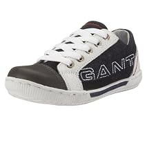GANT Wifi Canvas/Leather 47.40011Q427, Jungen Sneaker, blau, (blue/white Q427)