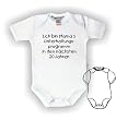 Body Baby 1/4-Arm mit Druck ICH BIN MAMA`S UNTERHALTUNGSPROGRAMM... (Gr. 62/68) / 150030