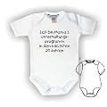 Babybody mit Druck ICH BIN MAMA`S UNTERHALTUNGSPROGRAMM.../ kurz-und langarm / Gr. 50 - 104