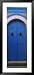 Closed Door of a House, Medina, Sousse, Tunisia Collections Framed Art Poster Print by Panoramic Images, 23x51