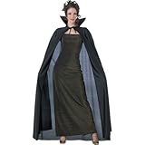 IMAGE OF Full Length Fabric Cape, Black, One Size