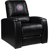 Home Theater Recliner with MLB Chicago Cubs Panel