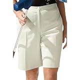 Misses Coral Bay Golf Microfiber Stretch Bermuda Shorts