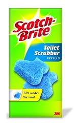 Scotch-Brite Disposable Toilet Scrubber Refills, 6 Refills per Box, ( Pack of 6 )