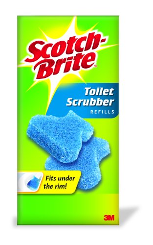 Scotch-Brite Disposable Toilet Scrubber Refills, 6 Refills per Box, ( Pack of 6 )