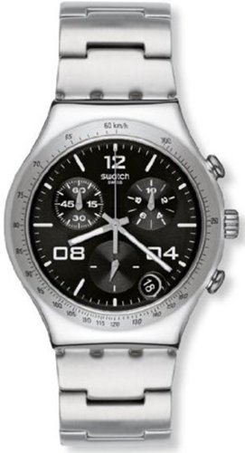 Swatch Blustery Black Mens Watch YCS564G