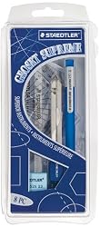 Staedtler 8 pc Geometry Set Supreme, 55981C