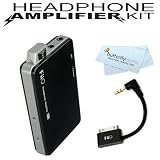 Fiio E11 Portable Headphone Amplifier + BONUS Fiio L9 L-Shaped Line Out Dock (LOD)Cable for iPhone and iPod + Butterfly Photo MicroFiber Cleaning Cloth