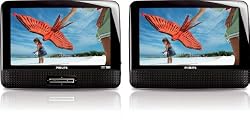 Philips PET9402/37 9-Inch Dual-Screen Portable DVD Player (Black)
