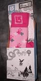 Burton Girls Mosaic Sock, Pink, Size S/M, Made in Italy