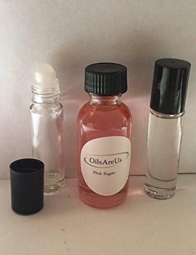 Pink Sugar Women Fragrance 100% Pure Uncut Body Oil 1oz Glass Bottle with 2free 1/3 oz empty bottles