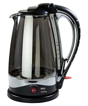 James Martin Executive Collection Cordless Kettle, Chrome Tinted Glass