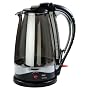 James Martin Executive Collection Cordless Kettle, Chrome Tinted Glass