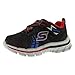 Skechers Kids Nitrate Z-Strap Sneaker (Little Kid/Toddler)