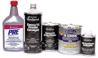 2K Ceramic Chassis Black Satin & Epoxy Primer Kit