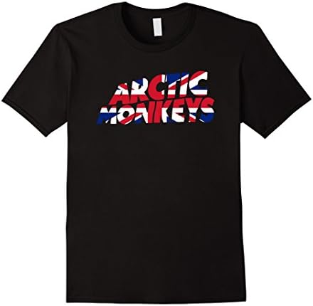 Men's Arct-ic Monkeys T Shirt Medium Black