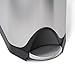 simplehuman Butterfly Step Trash Can, Fingerprint-Proof Brushed Stainless Steel, 38 Liters /10 Gallons