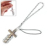 Gino MP3 MP4 Mobile Phone English Letters Print Cross Strap Lanyard