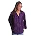 The Kurta Long Sleeve Blouse Burgundy