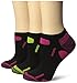 Dr. Scholl's Women's 3 Pack Health Strides Tri-Zone Low Cut Socks