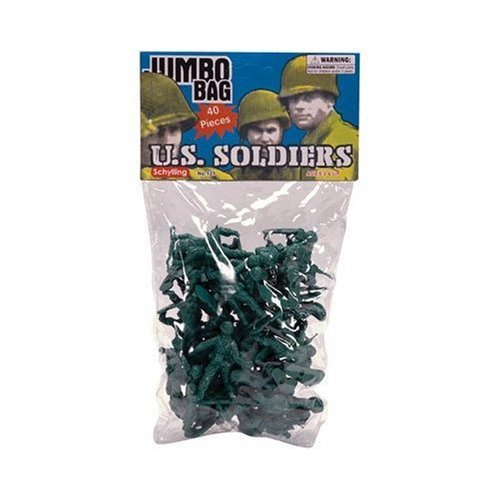 Green Army Men - 40Pcs. Bag