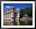 Chateau d'Azay-Le-Rideau on an Island in the Indre River, Azay-Le-Rideau, France Framed Art Poster Print by Diana Mayfield, 49x39