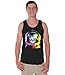Awkwardstyles Men's Space Cat Tank Top Kitten Face Animal Lover Tank + Bookmark