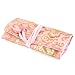 Seidig Satin - Gestickte - Schmuckkoffer / Schmuckrollen / Kosmetikkoffer / Reisetasche - Mit Orientalischen Muster - Hellrosa