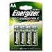 Energizer Akku Rechargeable, AA, 2450 mAh, 4 St�ck
