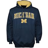 Michigan Men's Automatic Fleece Hoodie - Team Color
