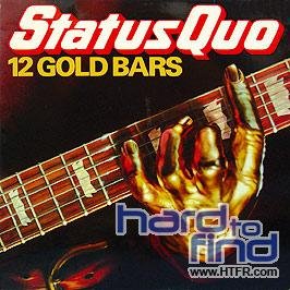Status Quo 12 gold bars 2 [VINYL] cd cover