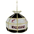 NHL Phoenix Coyotes Stained Glass Tiffany Lamp - 16" dia.