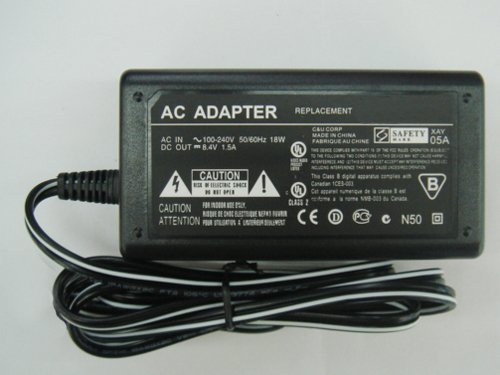 GSI Amazing Quality AC-Adapter Power-Supply Charger for Sony Digital Photo Frame - Functions Exactly as Sony AC-DPF200 AC-DPF-X1000 AC-DPF-V1000 AC-DPF-V800 AC Adapter.