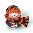 Cincinnati Bengals NFL Light-Up Musical Snowman Ornament (2.75")
