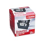 IMATION 3.5 Inch Diskettes IBM-Formatted DS/HD 25/Pack Low Torque Reduces Diskette Drive Wear