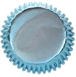 Light Blue Foil Cupcake Cases