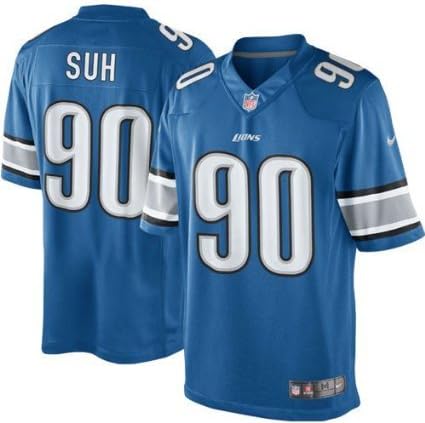 Detroit Lions Game Jersey Limited Youth Medium