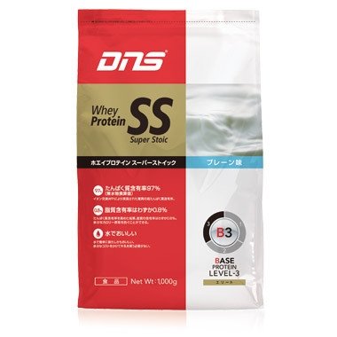 DNS ホエイプロテイン スーパーストイック 1kg プレーン