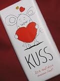 Produkt-Bild: Meybona Schokolade KUSS - Ich hab dich soooo lieb, 100 gr. Tafel
