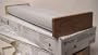 Utilitech 2 Ft,. 2-light Flourescent Light Fixture, White with Oak End Wrap