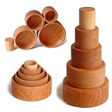 Stacking and Nesting Bowls, Natural
